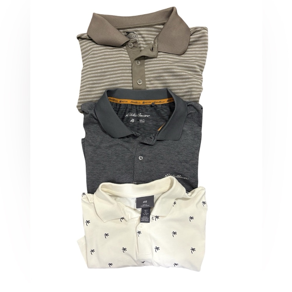 3pk Men’s size Small Polo